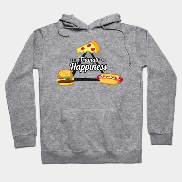 The Triangle of Happiness Hoodie by brendacv